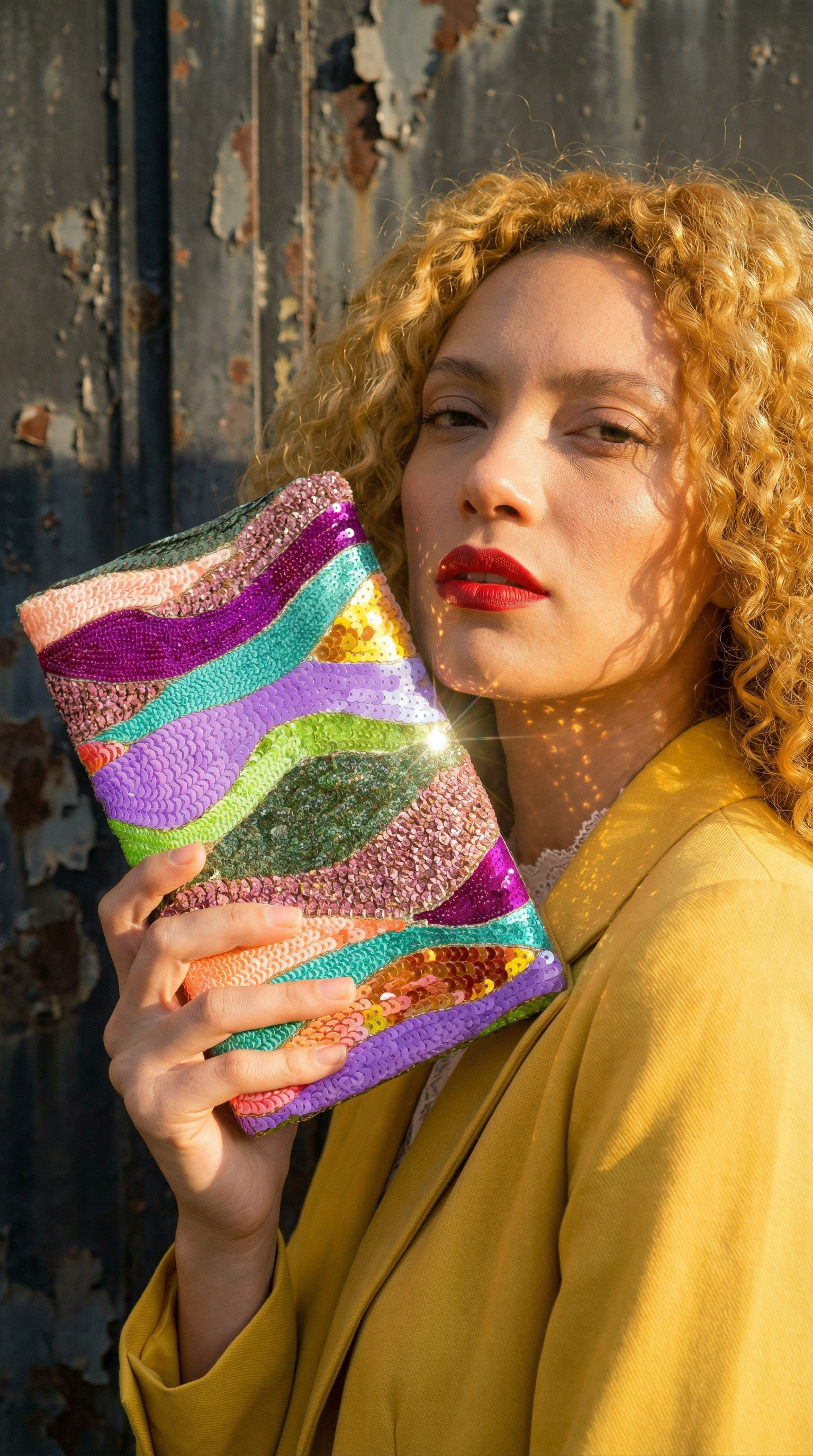 Dune Kitsch Clutch