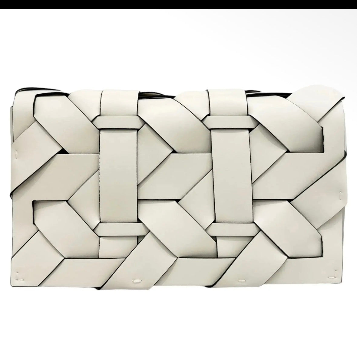 THE ZENOBIA WOVEN CLUTCH