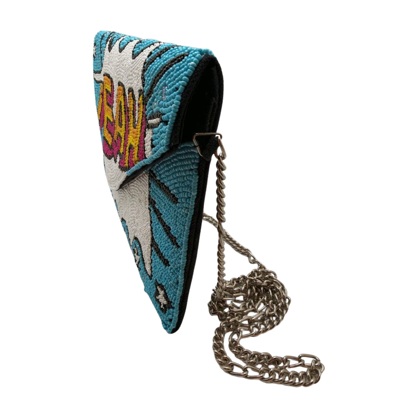 YEAH Beaded Clutch